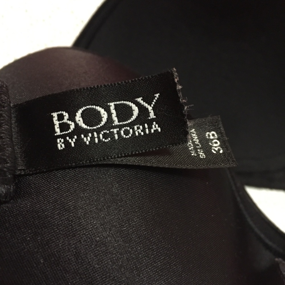 Victoria’s Secret BODY by Victoria Black Bra 36B - Picture 5 of 5